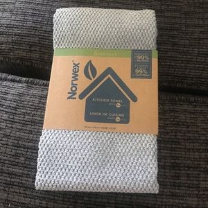 Grey and Yellow Kitchen Towel